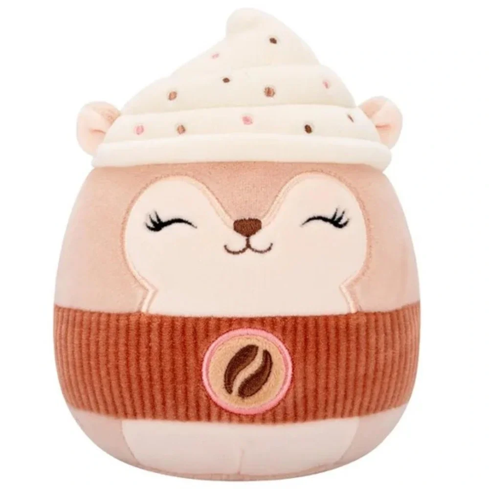 Squishmallows 8 Inch Reza the Latte Squirrel‎ Plush #2235 New with Tags